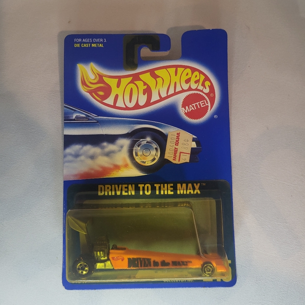 Hot Wheels Driven To The Max 1992